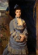 Portrait of Grand Duchess Maria Fiodorovna, Heinrich von Angeli